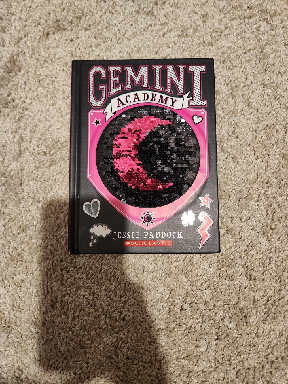 Gemini Academy By Jessie Paddock - Interactive Sequin Hardcover